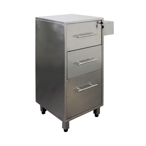 Deco Ventura Stainless Steel Cabinet 