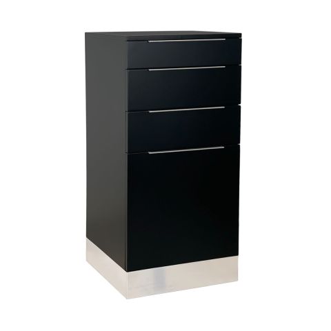 Deco Vitani Side Cabinet - Black 