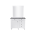 Deco Chalet 42'' Styling Station - White