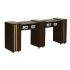 DECO Adelle (CUV) Manicure Table - Chocolate
