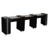 DECO Adelle (Multi-Sections) Manicure Table - Black