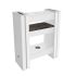 DECO Alego Nail Drying Station for 2 -  White
