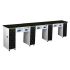 Deco Crystalli (Multi-Sections) Manicure Table Full Top - White w/ UV