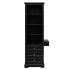 Deco Voltaire Tower - Distressed Black