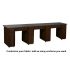  DECO Canterbury (Multi-Sections) Manicure Table Full Top - Chocolate