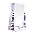 Deco Crystalli Double Sided Styling Station - White/Black