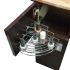  DECO Canterbury (Multi-Sections) Manicure Table - Chocolate w/ UV