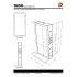 Deco Odyssey Single Side Styling Station - White