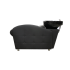 Ecco Skara Shampoo Chair Bed - Black