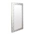 Deco Elizabeth Wall Mount Mirror - White/Silver