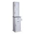 Deco Lancaster Tower with Granite - White