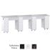 Deco Crystalli (Multi-Sections) Manicure Table Full Top - White