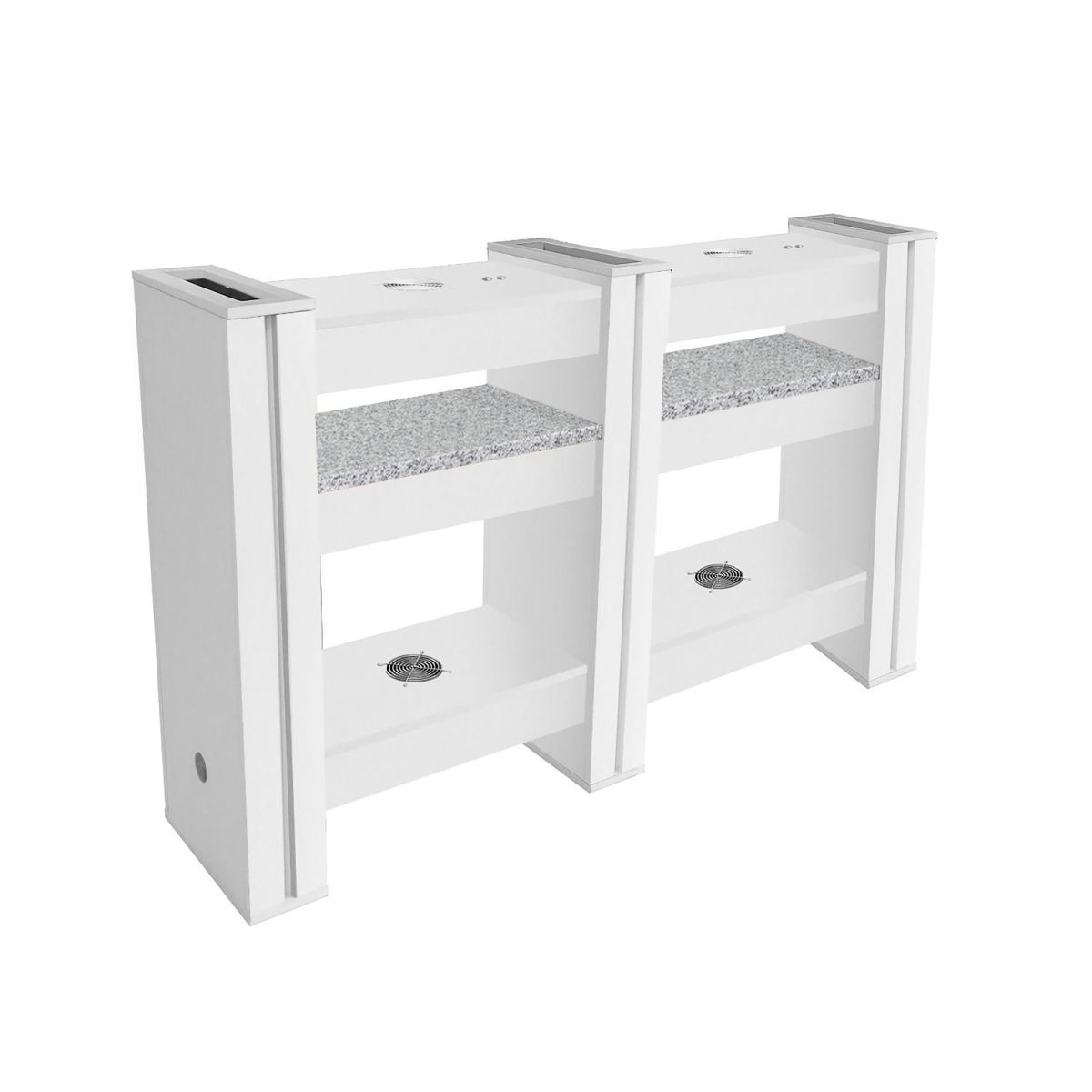 SPA Dryer Station, Cherry/Aluminum, UV-10CA (NOT Included Shipping Cha —  Nail Deli, Inc.