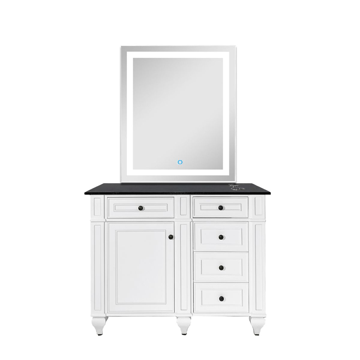 Deco Chalet 42'' LED Styling Station Black