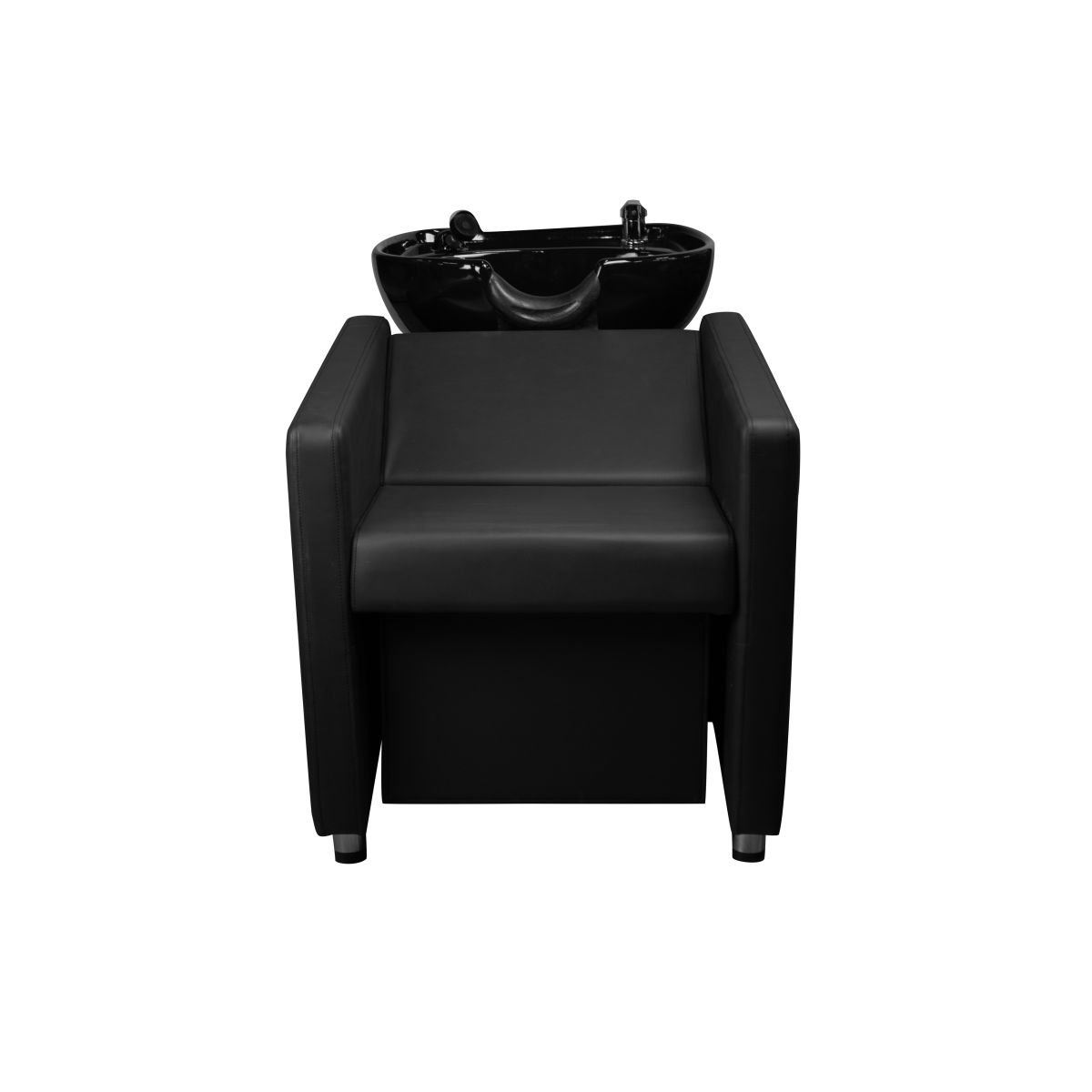 Deco Fabia Shampoo Chair Station Black