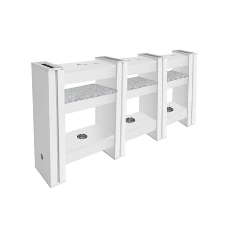 DECO Alego Nail Drying Station for 6 -  White