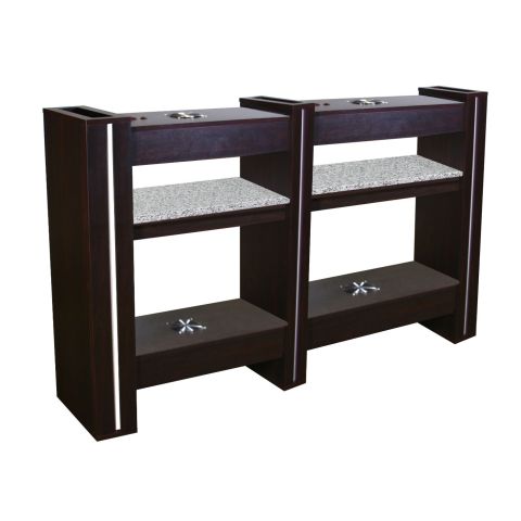 DECO Alego Nail Drying Station for 4 -  Dark Cherry