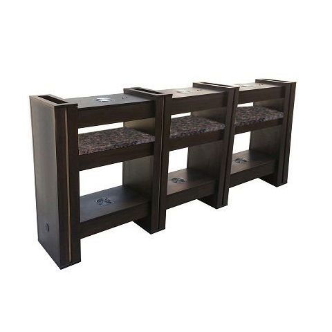 DECO Alego Nail Drying Station for 6 - Chocolate