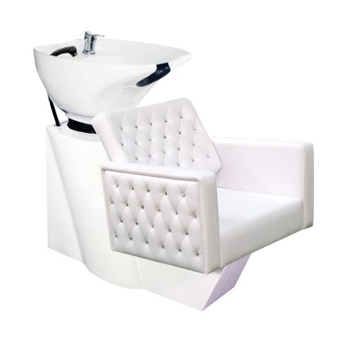 Deco Crystalli Shampoo Station - White