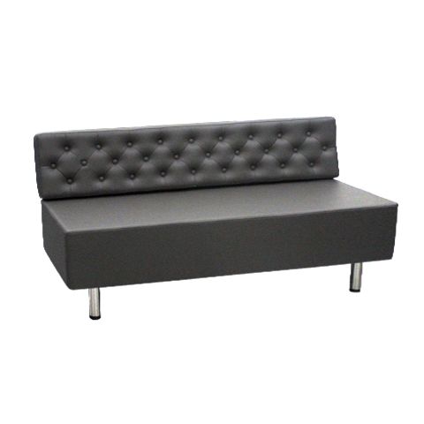 Deco Elizabeth Reception Bench - Gray  (clearance)