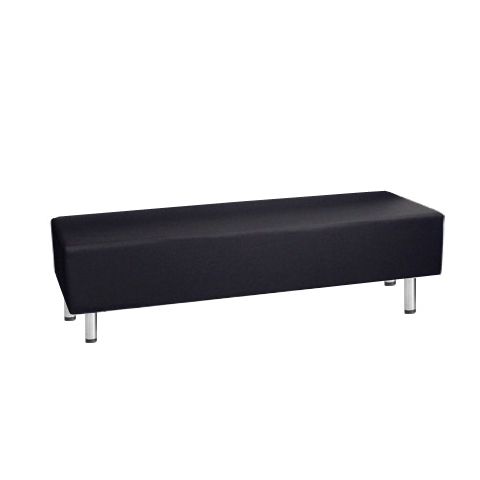Deco Grosso Reception Bench - Black