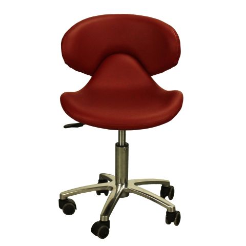 Deco Orsola Technician Stool - Burgundy