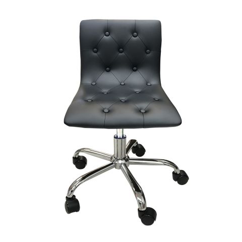 Deco Elizabeth Pedicure Stool - Black 