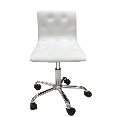Deco Elizabeth Technician Stool - White