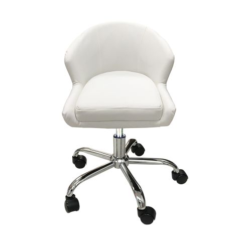Deco Asha Pedicure Stool - White