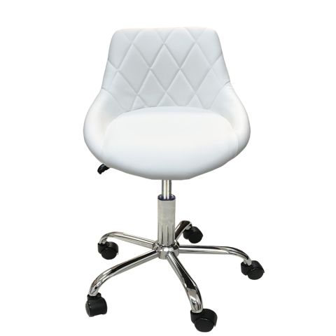 Deco Pixel Technician Stool - White