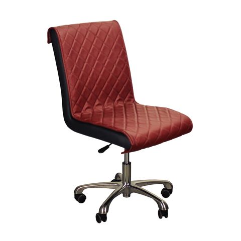 Deco Bella Customer Chair - Burgundy