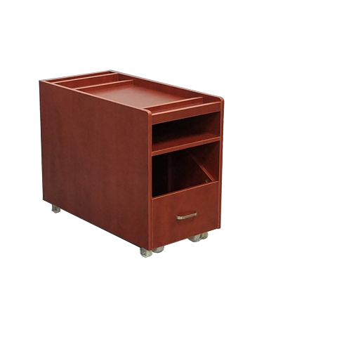 Deco Nikko Pedicure Cart - Classic Cherry
