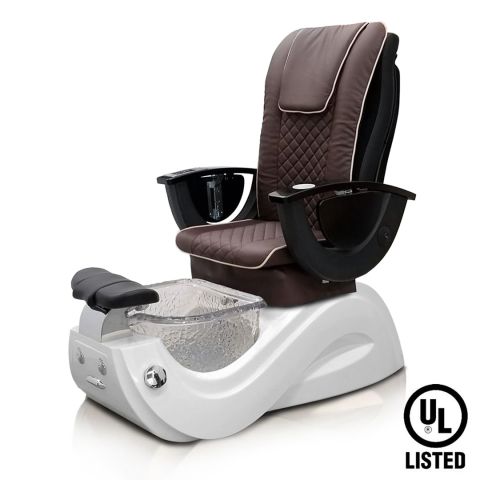 Deco Varisi Terza Pedicure Spa Chair - White 