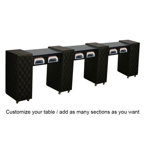 Deco Le Beau Aussi (Multi-Sections) Manicure Table w/ UV