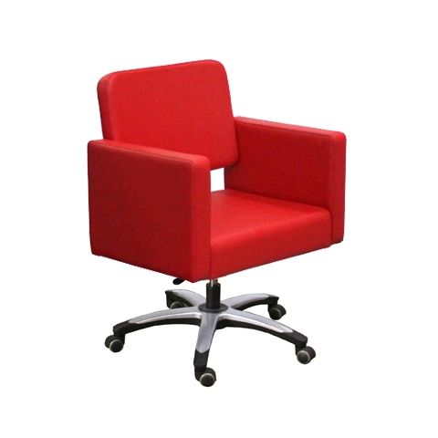 Deco Piazza Customer Chair - Red