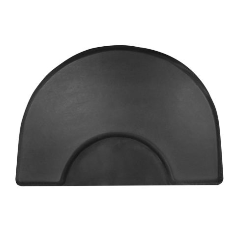 Deco Salon Mat - Semi Circle 1" Thick