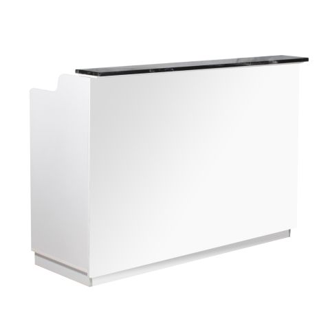 Deco Piazza Reception Desk 60'' - White