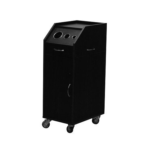 Deco Buchetta Salon Trolley - Black