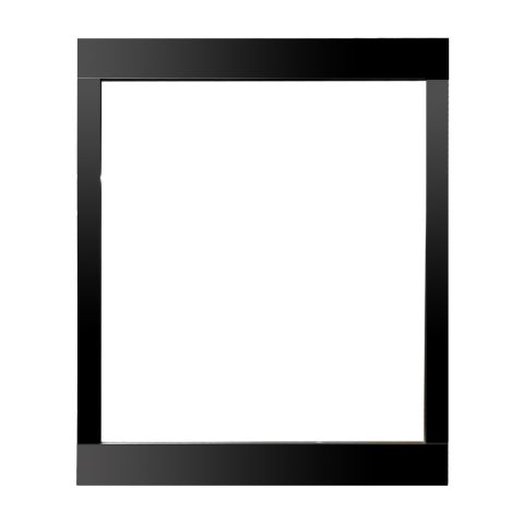 Deco Lavelle Wall Mount Mirror - Black
