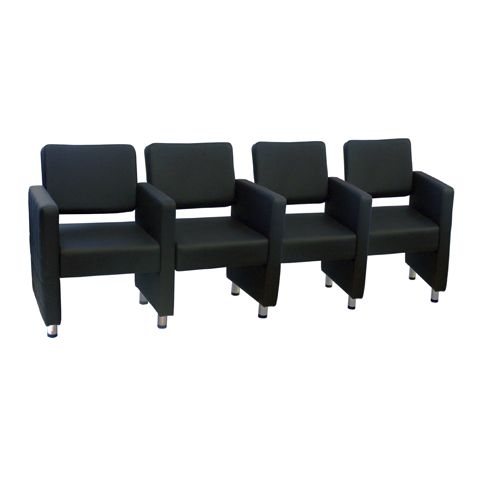 Deco Fab Waiting Chair for 4