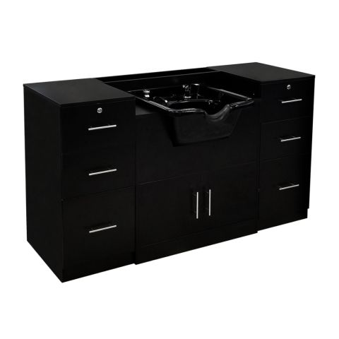 Deco Blake Wet Station - Black