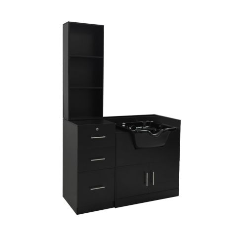 Deco Blake Wet Station Single - Black