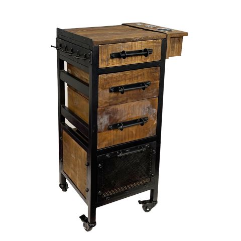 Deco Rennes Side Cabinet - Reclaimed 