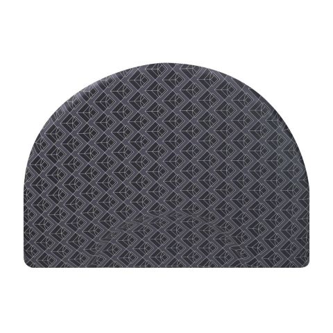 Deco Designer Series 2 Salon Mat - Semi Circle / Semi Circle 3' x 4' x 1"