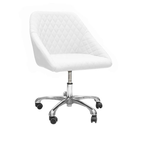 Deco Dayton Customer Chair - White