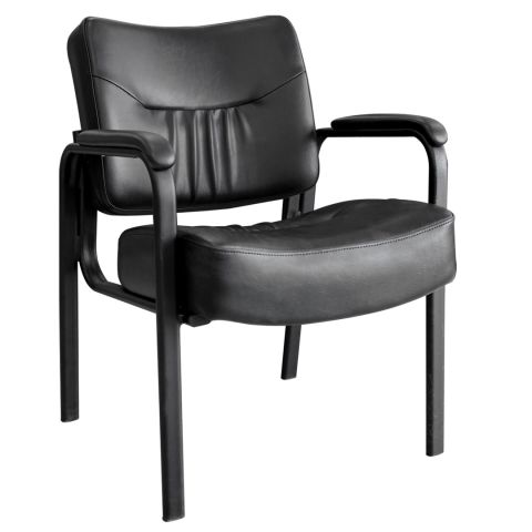 Deco Seville Reception Seat - Black